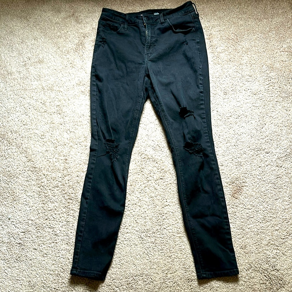 Old navy size 8 and costar super skinny black jeans